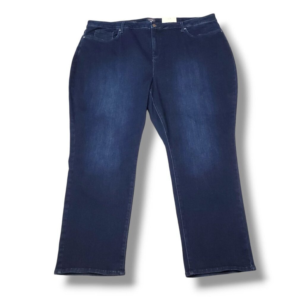 NYDJ‎ Emma Relaxed Jeans Womens 28W Lift Tuck High Rise